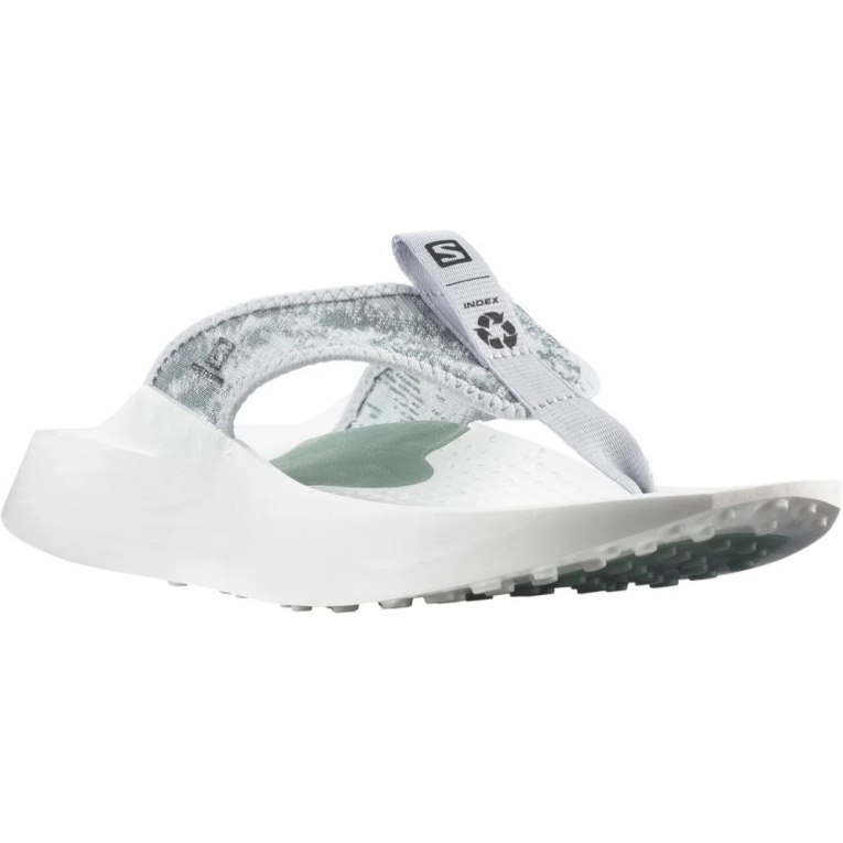 White Salomon Index Break Men's Flip Flops | IE SD9706